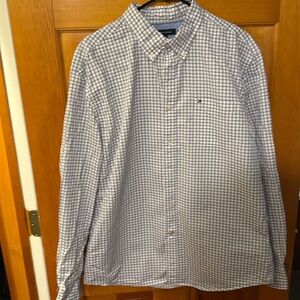 Tommy Hilfiger - White & Navy shirt - XL